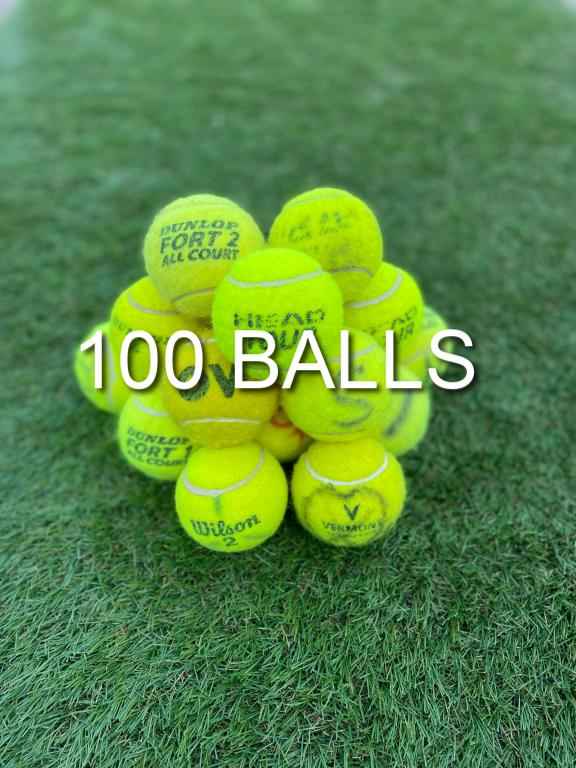GRADE D - Bulk Used Tennis Balls (100 Pack) – Dog Balls UK