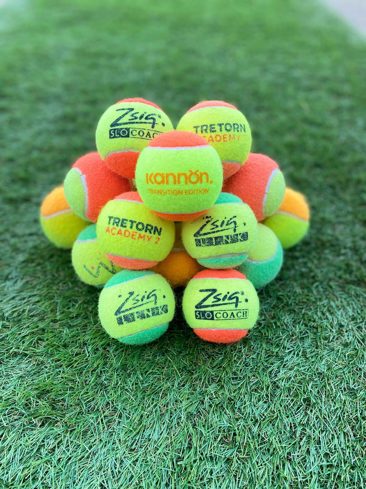 Coloured Used Tennis Balls ā Recycled Dog & Training Balls UK